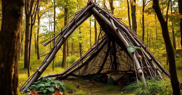 How to Build a Survival Shelter in the Wilderness