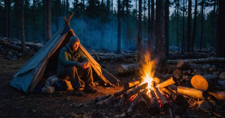 Stay Warm in Bushcraft Camping