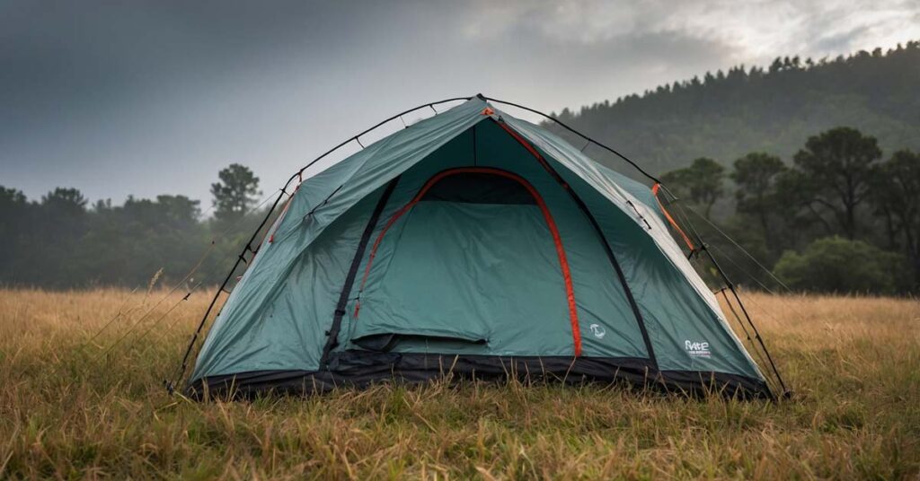 Proper tent ventilation to reduce condensation and stay warm