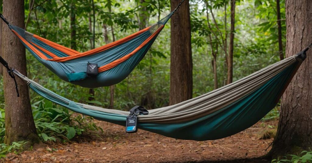 Comparison of camping, backpacking, and lounge hammocks