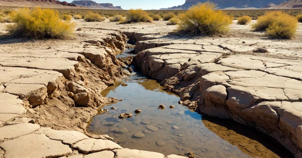 How to dig for water in a dry riverbed