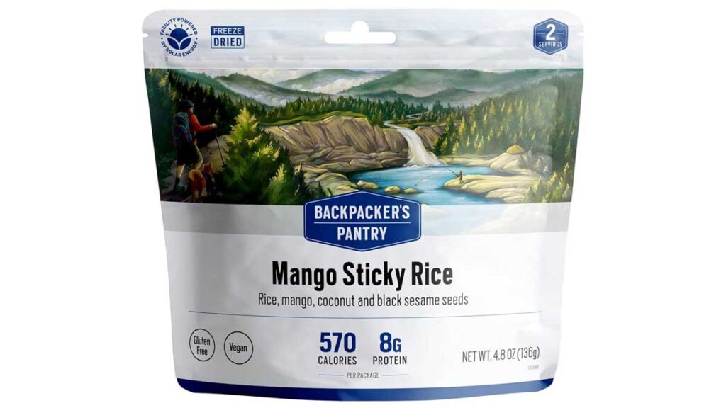 Backpacker's Pantry Mango Sticky Rice