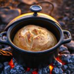 How to Bake Bread Using Campfire Coals