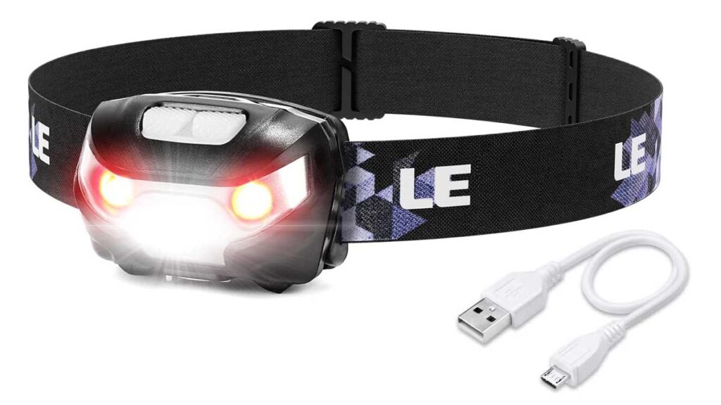 Lepro LED Headlamp Rechargeable