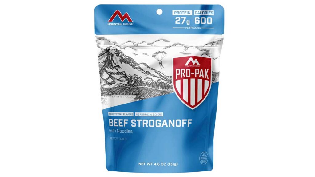 Mountain House Beef Stroganoff with Noodles Pro-Pak