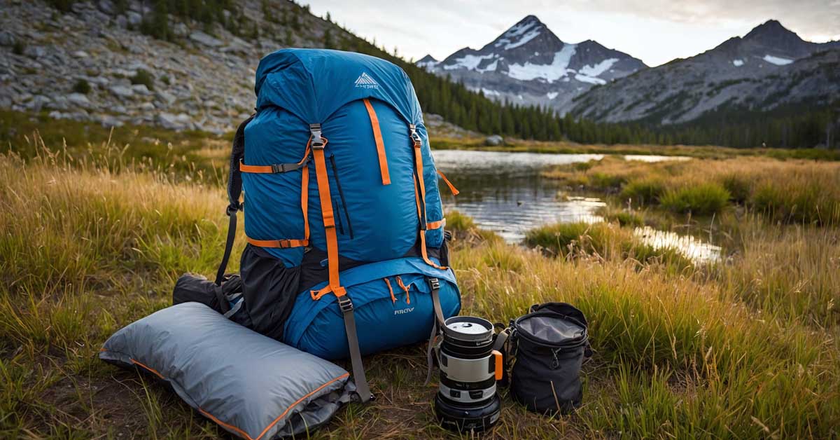 Way to Pack a Backpacking Tent