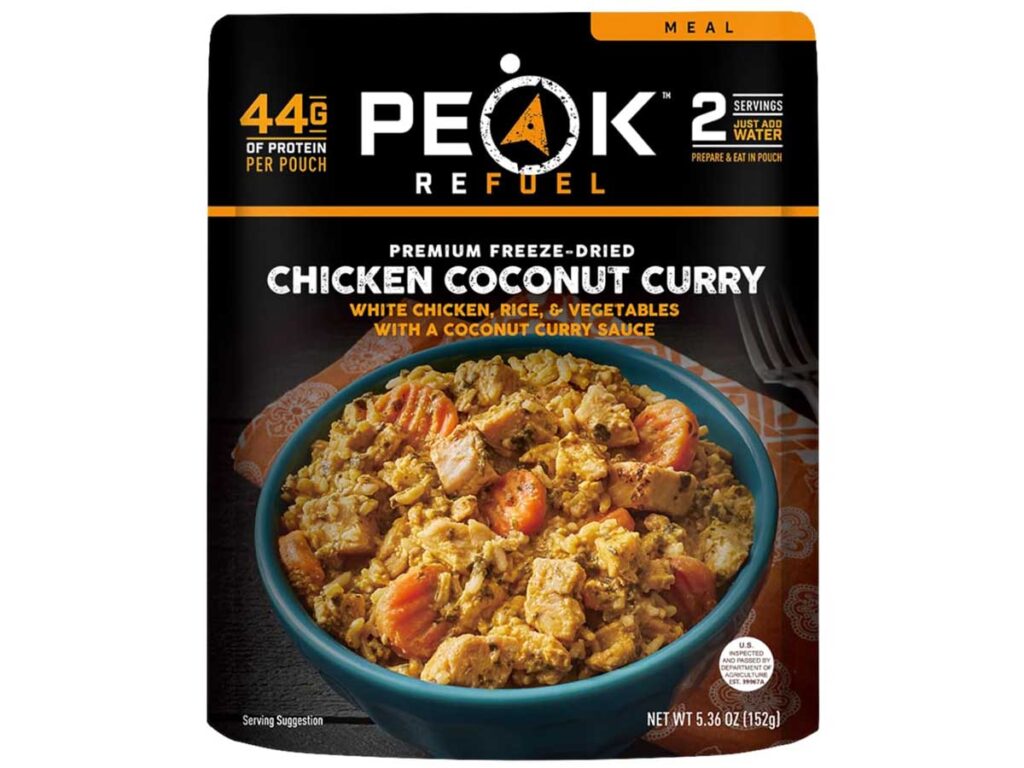 Peak Refuel Chicken Coconut Curry