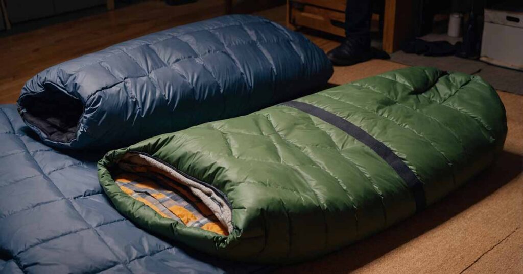 Proper storage tips for camping sleeping bags to maintain loft and durability