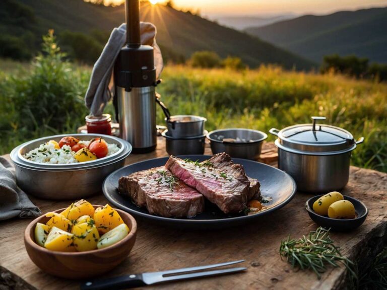 Take Sous Vide Meat to Camping