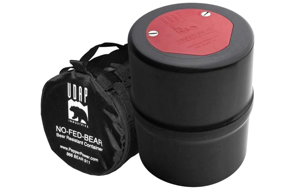 UDAP NO-FED-BEAR Bear Resistant Canister