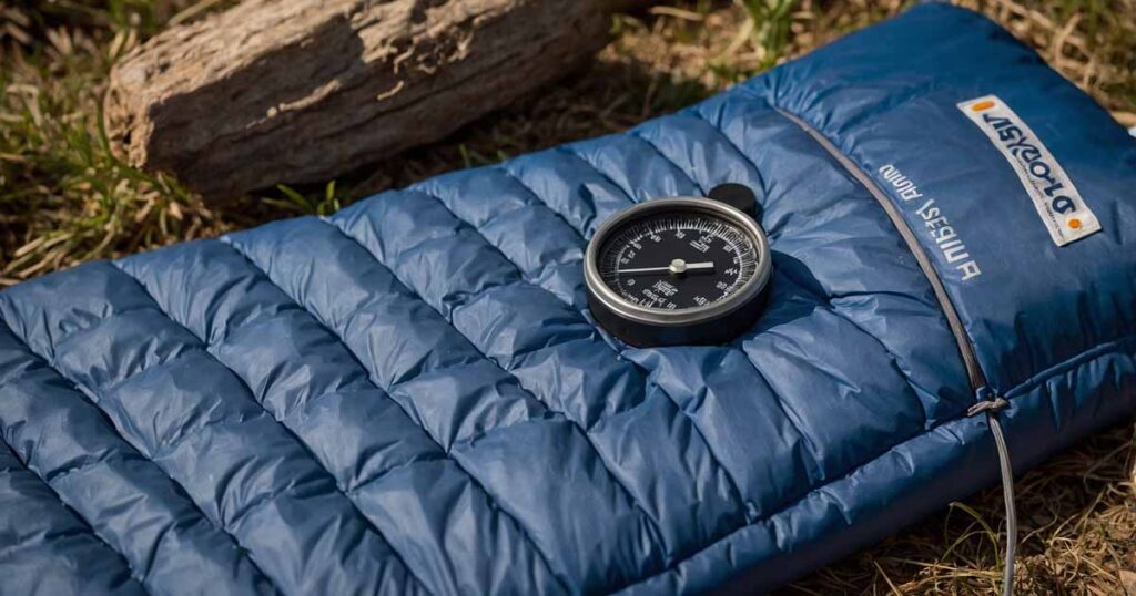 Understanding sleeping bag temperature ratings for camping, including EN/ISO standards